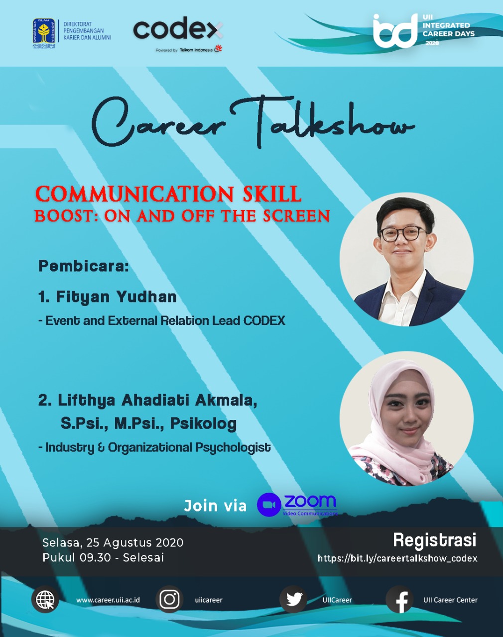 career talkshow communication skill codex